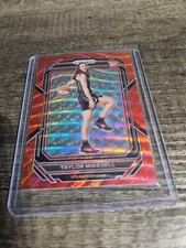 2023 Panini Prizm WNBA - Ruby Wave Prizm #145 Taylor Mikesell (RC)