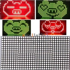 16x32 Dot Matrix DIY Kit Red Green Dual-Color Control LED Display Module