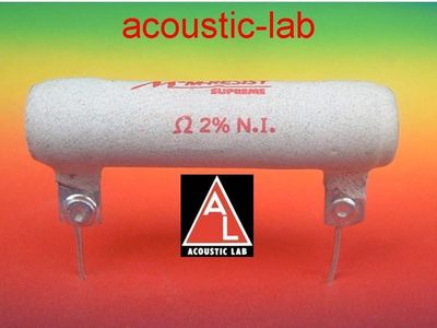 1 x MUNDORF M RESIST SUPREME Widerstand  10 OHM -20W- 1 piece MRES resistor 