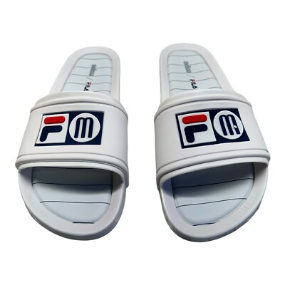 Women s FILA Melissa X sport slide cream white size 10 New in box $90