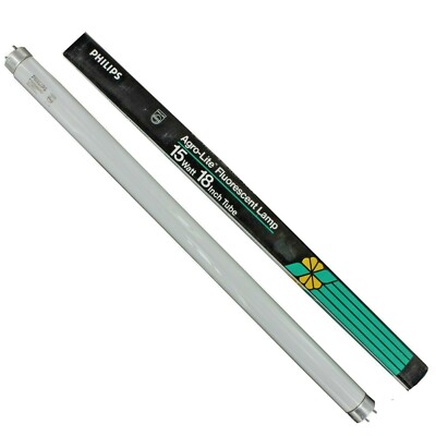 Philips Agro-LIte 15'' F15T8/AGRO 15W Fluorescent Lamp  