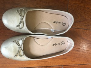 cat and jack gold shoes