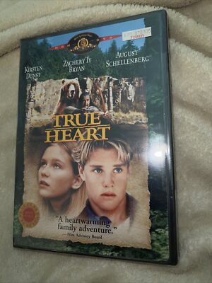 True Heart (DVD, 1996) Kirsten Dunst, Zachery Ty Bryan, August Schellenberg  NEW