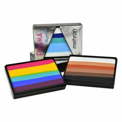 Paradise AQ Prisma blend face body paint makeup cake blendset Mehron clown party
