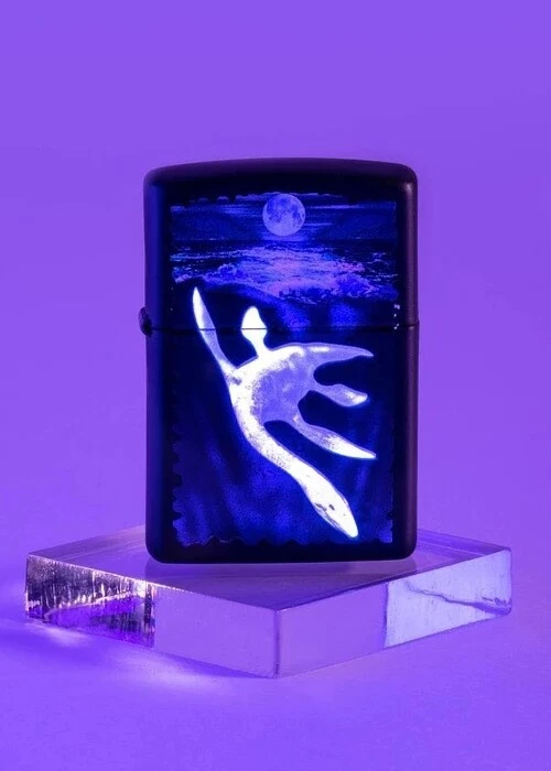 ZIPPO ★ BLACK LIGHT LOCH NESS MONSTER