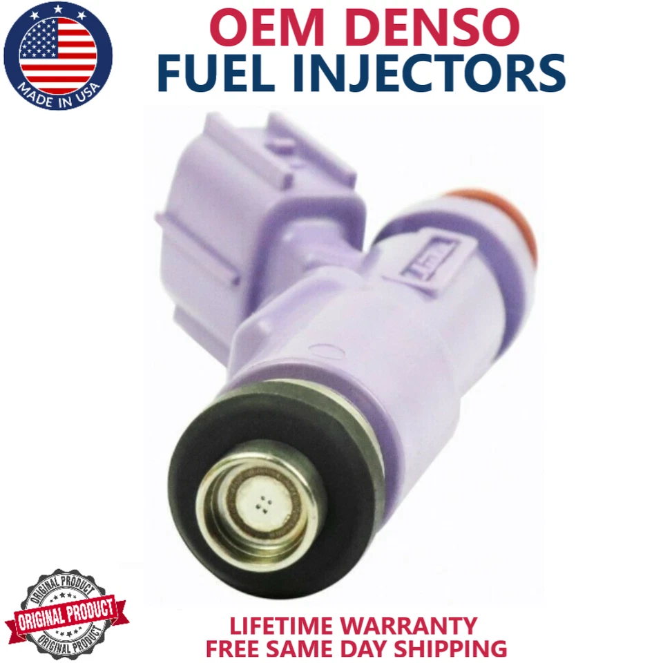 NOVO GENUÍNO DENSO x8 injetores de combustível para 2006, 2007 Toyota Land Cruiser 4.7L V8 - Imagem 3 de 4