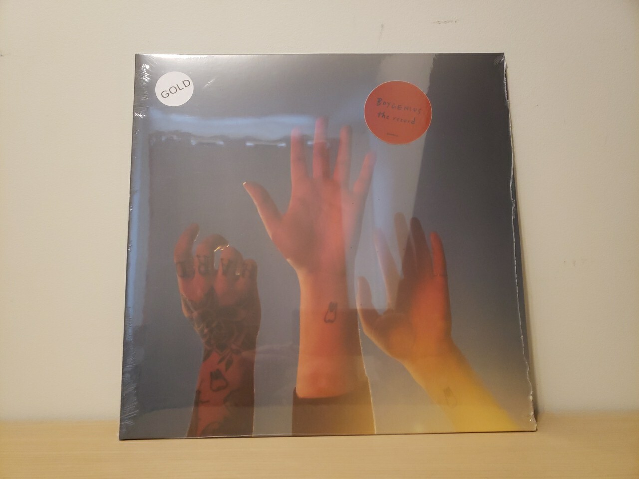 Boygenius The Record Vinyl Gold Custard Swirl LP Spotify Fan First Exclusive