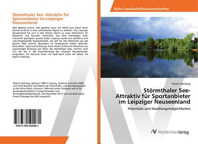 Störmthaler See- Attraktiv für Sportanbieter im Leip[...] | Buch | 9783330504981