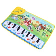 Kritne Baby Music Carpet Baby Music Mat Children Crawling Piano Carpet