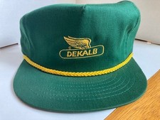 MINT Vintage DEKALB Seeds Rope Trucker Hat Swingster New Old Stock.