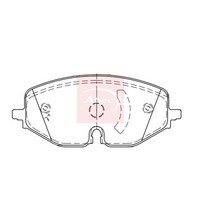 Apec Cupra Leon KL1 KU1 KUG 2020 BremsbeläGe Vorn R90 90R PAD2304