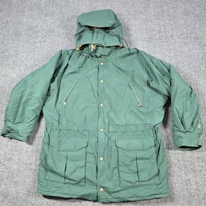 【Sale】80s LL Bean maine wardens parka VTG LL Bean Maine Wardens Parka Jacket Mens Medium Green Gore-Tex