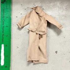 PB-LTC-KAK: 1/12 Khaki Wired Trench Coat for 6" action figure