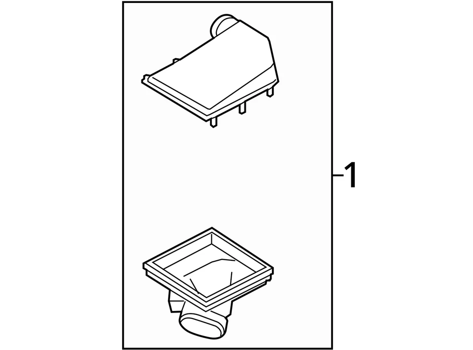 Used Air Cleaner Assembly fits: 2014 Bmw 535I 3.0L turbo gasoline Grade A - Image 4 of 4