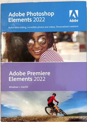 Photoshop + Premier Elements 2022 - Windows/Mac **PERFECT**