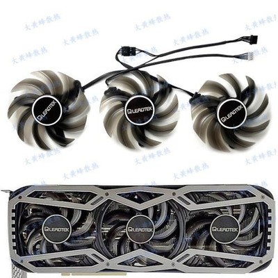 For LEADTEK RTX3070 3070ti 3080 3080ti Graphics Card Fan TH8015S2H-PCC01