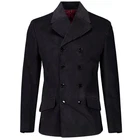 MENS DOUBLE BREASTED VELVET PINSTRIPE BLAZER JACKET 60s RETRO  RARE BREED MC535
