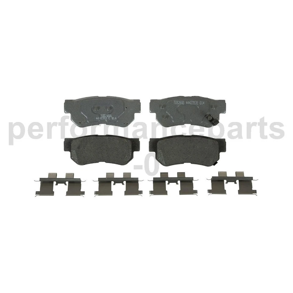 Juego de pastillas de freno de disco trasero rotor de freno de disco para Hyundai Tucson 2005-2009 Foto 4 de 4