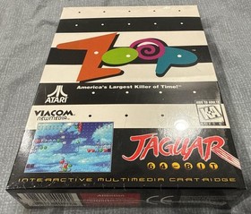 Zoop Atari Jaguar Cartridge In Box