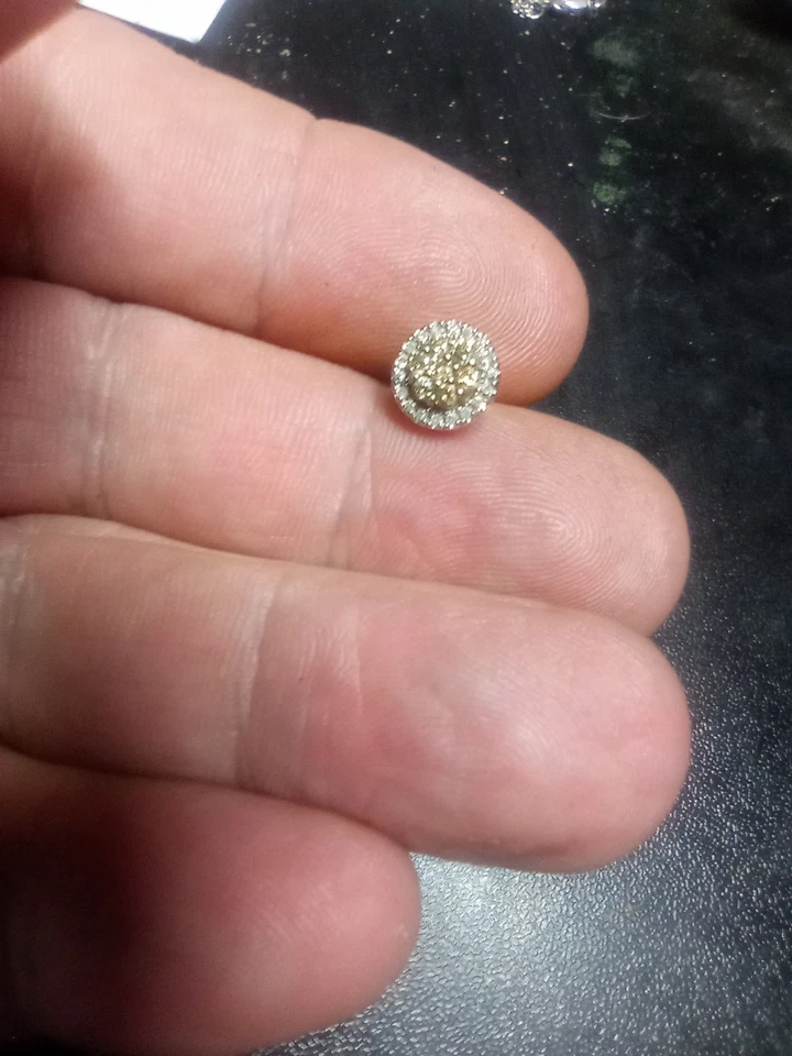 1/10 CTTW Diamond Earrings and Pendant Set Sterling Silver 925 18” Chain - Image 2 of 4