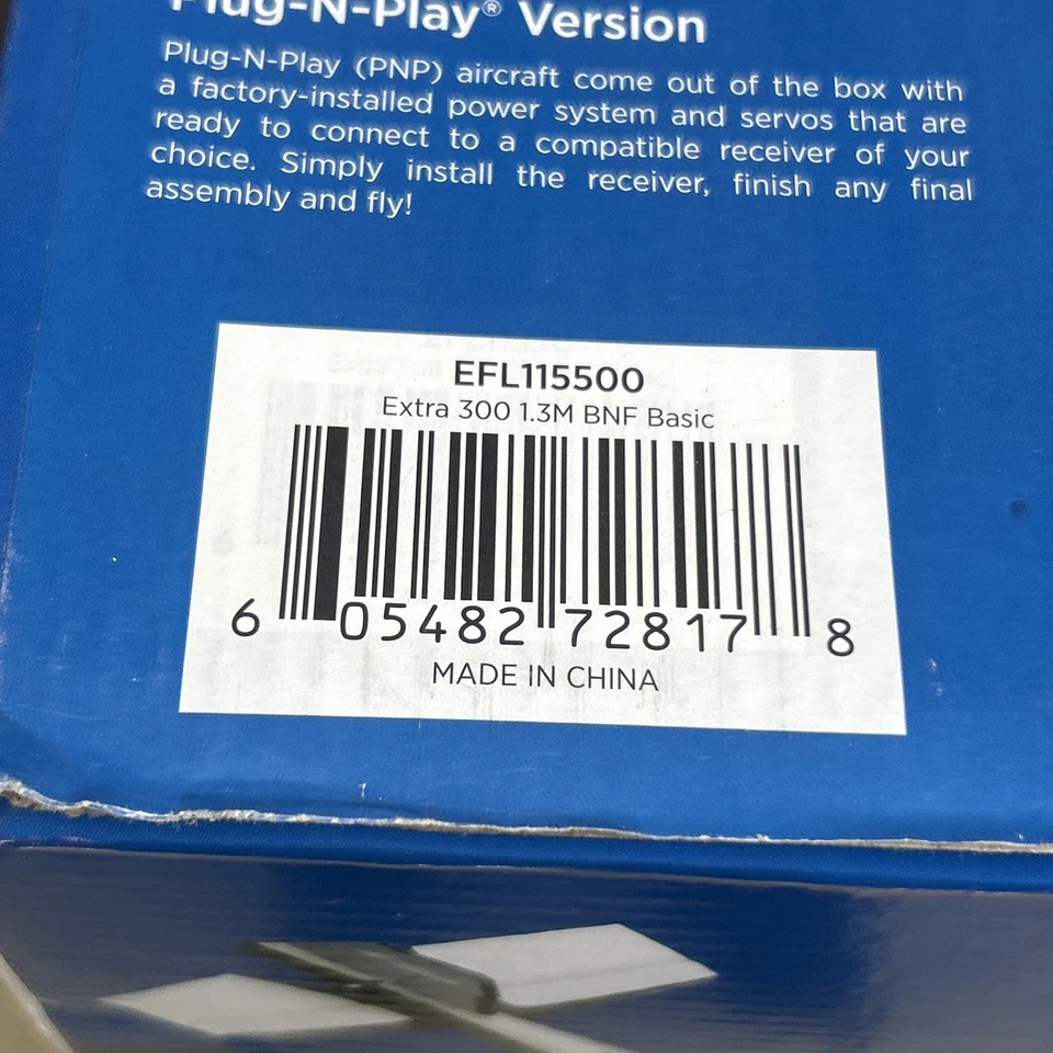 E-Flite Extra 300 3D 1.3m BNF Basic with AR631 (EFL11550). NIB. 48 States Only.. - Image 4 of 4