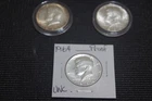UNCIRCULATED 90% SILVER 1964  P  +  D + MIRROR FINISH PROOF Kennedy Half Dollars