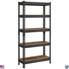 SONGMICS 5-Tier Storage Shelves, Load 2310 lb, Garage Storage, Boltless Premium