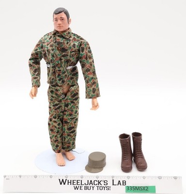GI JOE アクションマリーン 1964 50TH限定 迷彩 Action Marine Black Hair Blue Eyes 12