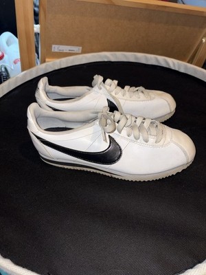 Size 8 - Nike Classic Cortez White Black