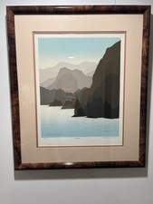 Robert Wilson &ldquo;Tahoe&rdquo; Artist Proof Signed Print Framed And Matted 22x26&rdquo;