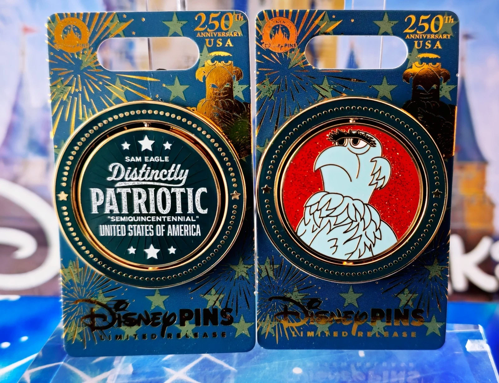 Disney Pin - Sam Eagle USA 250th Anniversary Muppets U.S.A. United States