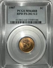 1907 Indian Head Penny PCGS MS 64 RB