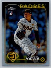 Yuki Matsui 2024 Topps Chrome Rookie Refractor #116