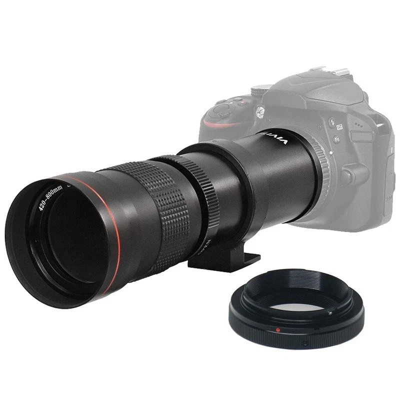 Opteka 420-800mm Focal Camera Lenses for sale | eBay