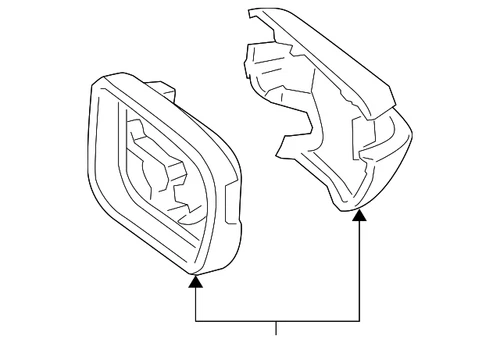 Genuine Mirror Housing 76201-SEP-A11ZE