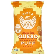 Grain Free Puff Snacks, Queso, 4 oz (113 g)