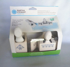 Martha Stewart Crafts Aspen Snowflake Punch Around The Page Set NIB