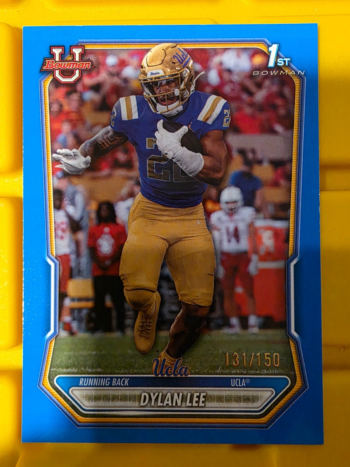 2026 Bowman U Dylan Lee UCLA Bruins 1st Bowman Blue Parallel /150 #BPP-193
