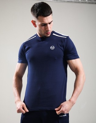  Sergio Tacchini Locchi T-Shirt STM12239 Maritime Blue ss26