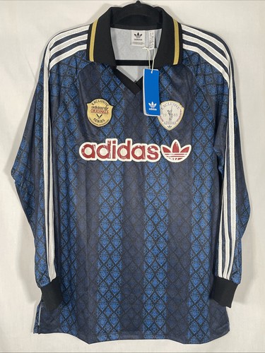 adidas Women’s Retro Sport Cricket-Inspired LS Jersey Night Indigo Size XS New - Picture 5 of 13