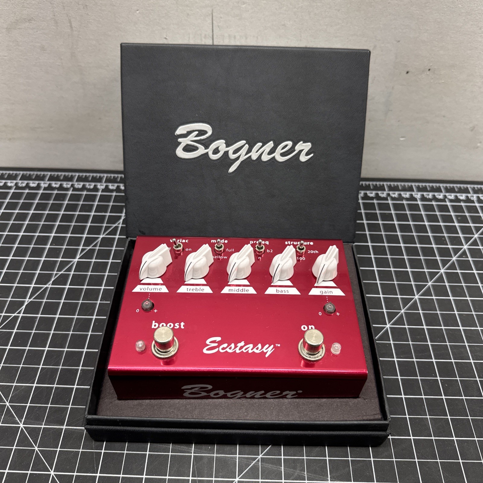 Bogner Ecstasy Red Overdrive/ Distortion  C2