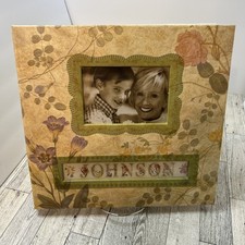 K  Company Scrapbook Album Kit 12 x 12 English Floral Frame a Name