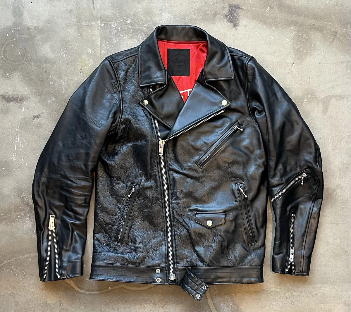 Stussy Leather Outer Shell Coats, Jackets & Vests for Men for Sale