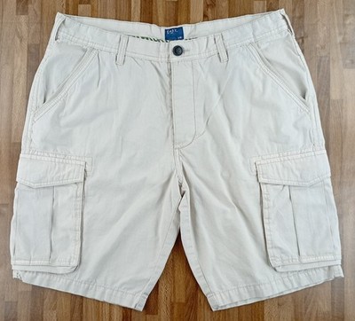 MATALAN EASY Cargoshorts Herren Taille 36'' Knopfleiste Stein Shorts PORTOFREI