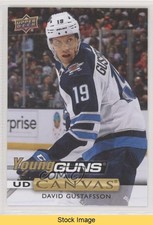 2019-20 Upper Deck UD Canvas Young Guns David Gustafsson #C236 READ 00jz