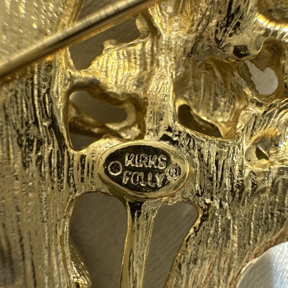 Kirks Folly Lily of the Valley Fairy Pin Brooch - Image 3 of 3