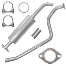 Mitelltopf Auspuff Mittelschalldämpfer Nissan Almera Tino 1.8i Schrägheck