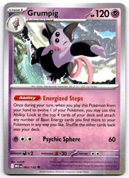 Grumpig 063/132 Mega Evolution Uncommon