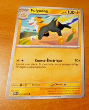 POKEMON FRANCAISE CARD CARTE FULGUDOG 031/094 PFL FR MINT 2025