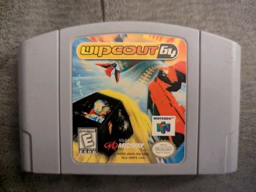 Midway Wipeout 64 Racing Nintendo 64 NTSC-U/C 1998 Multiplayer
